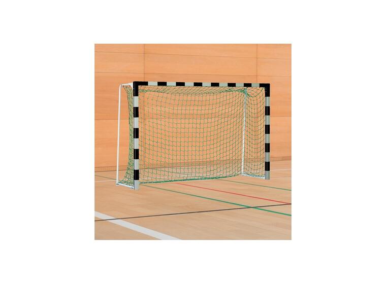 Håndballmål 3x2m | IHF-godkjent Svart/Sølv | Faste nettbøyler 