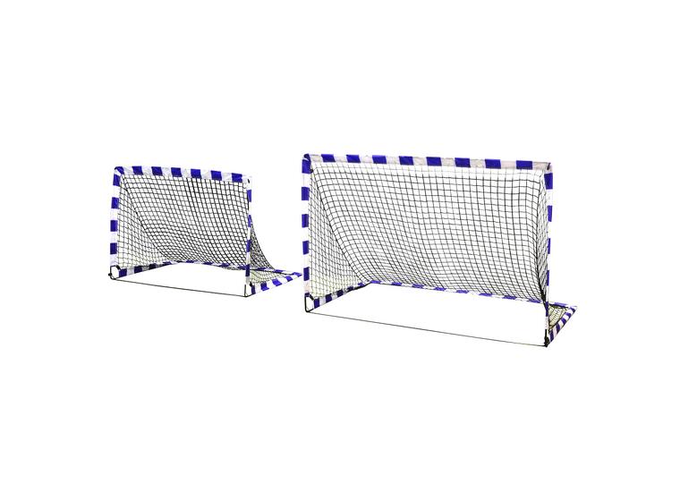 Håndballmål Pop Up 140 x 100 cm 2 stk | Med transportbag 
