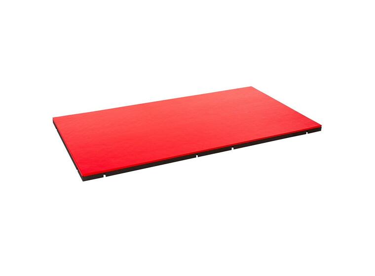 Kampsportmatte 200x100x5 cm I-TIS ProGame Trocellen® konkurransematte rød 