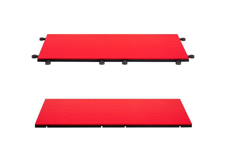 Kampsportmatte 200x100x5 cm I-TIS ProGame Trocellen® konkurransematte rød 