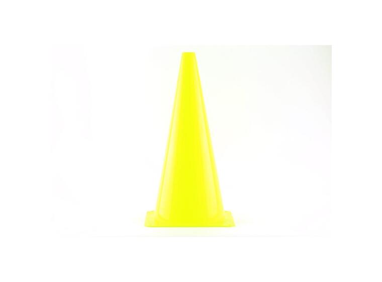 Markeringskjegler 10 stk | 23 cm Pakke på 10 stk. gule 