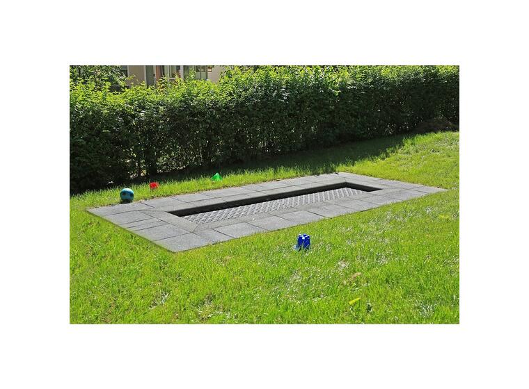 Nedfelt trampoline Kids Track 6m Til offentlige lekeplasser 
