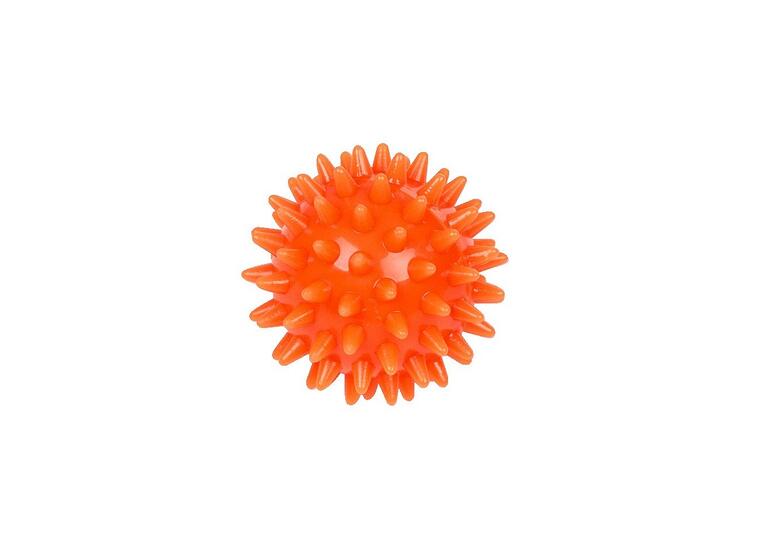 Piggball med myke pigger 5,5 cm 1 stk oransje massasjeball 
