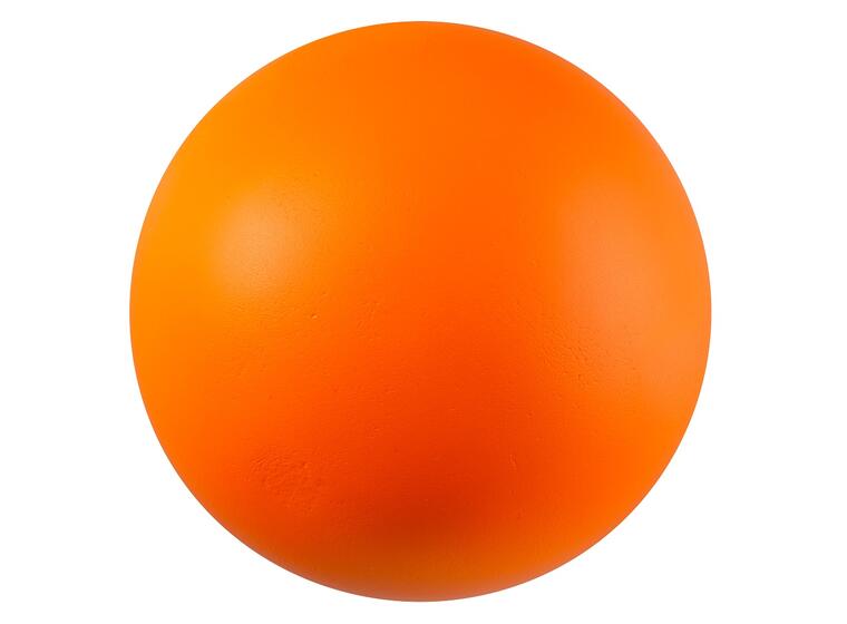Softball PU-skum 18 cm orange Myk spillball med god sprett 