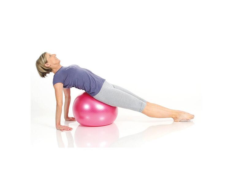 Togu Redondo Yoga Ball 42 cm | 500 g | Rubinrød 