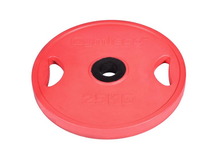 Vektskive Gymleco Olympisk - 25 kg Hull: 50 mm | Rød 