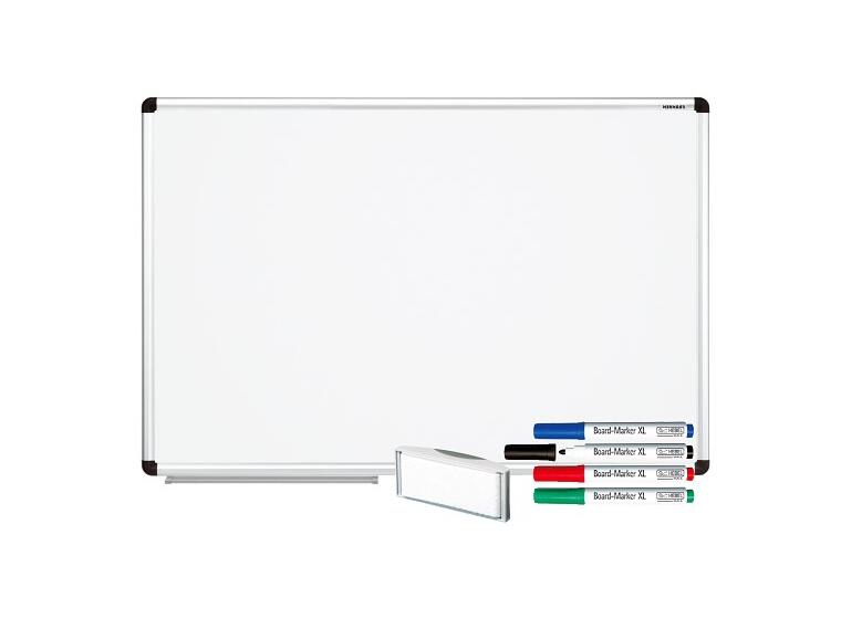 Whiteboard tavle 90x60 cm Magnetisk tavle med tusjer og visker 