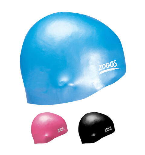 Zoggs Badehette Easy- Fit Silikon | Badehette langt h&#229;r