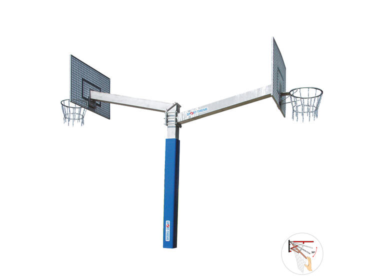 Basketballstativ Fair Play Duo 2 To høyder | Dunkeringer 