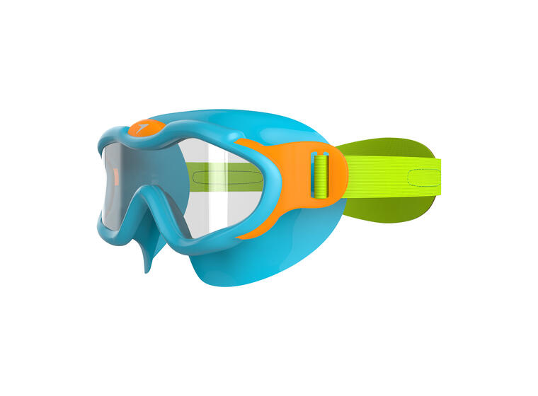 Biofuse Mask Svømmebrille barn Speedo 2-6 år | Klar linse | Blå 