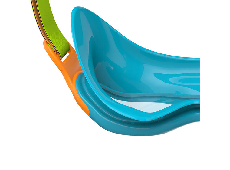 Biofuse Mask Svømmebrille barn Speedo 2-6 år | Klar linse | Blå 