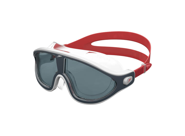 Biofuse Rift Mask Svømmebrille Speedo | Sot linse | Rød 
