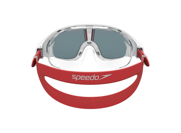 Biofuse Rift Mask Svømmebrille Speedo | Sot linse | Rød 