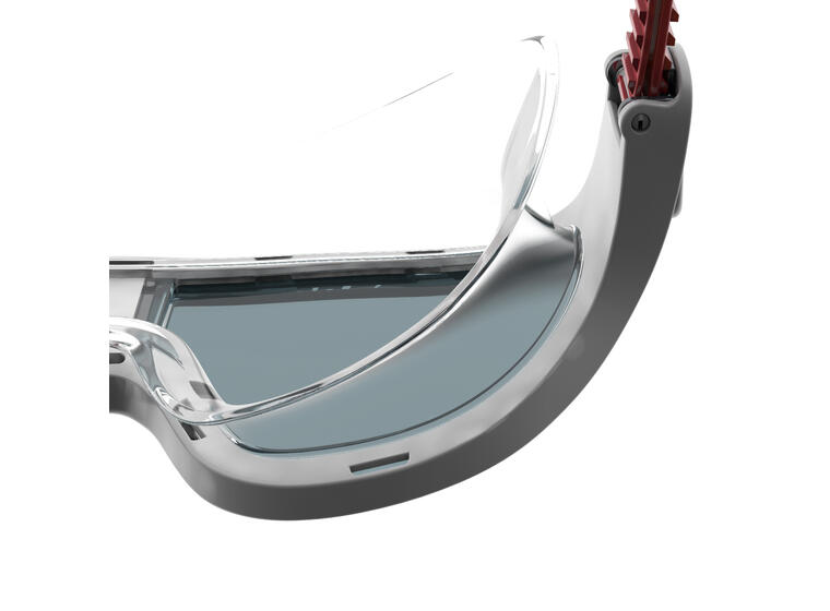 Biofuse Rift Mask Svømmebrille Speedo | Sot linse | Rød 