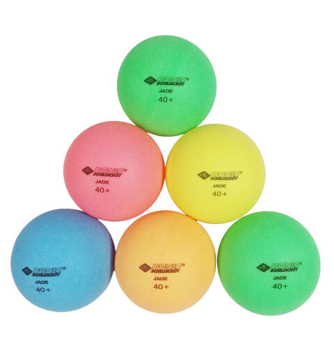 Bordtennisballer Schildkr&#246;t Colour Popps 6 stk | Skoler og fritid