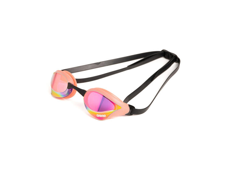 Cobra Core Swipe Mirror Svømmebrille Arena | Speillinse/rosa | Racing brille 