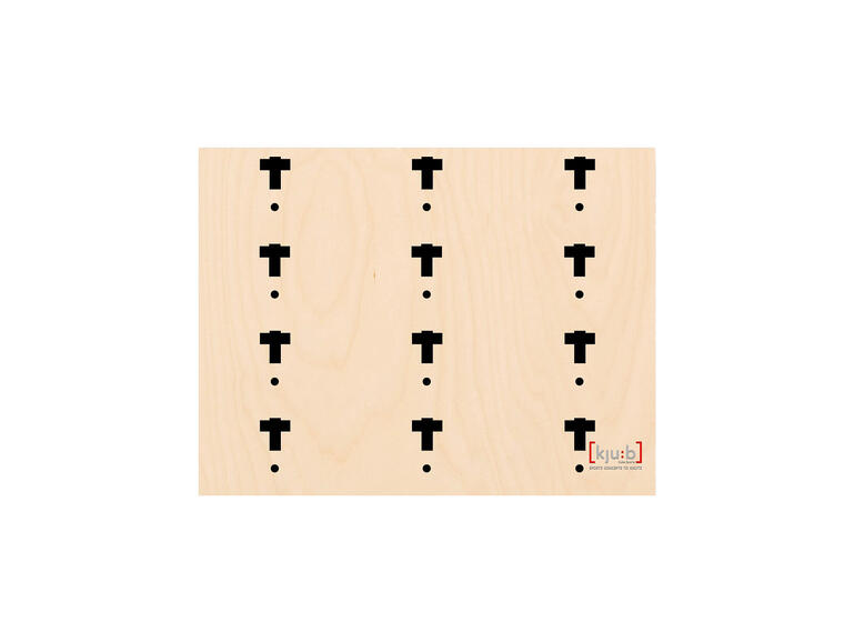 Cube Sports Multifunksjonell vegg 315 x 240 cm 
