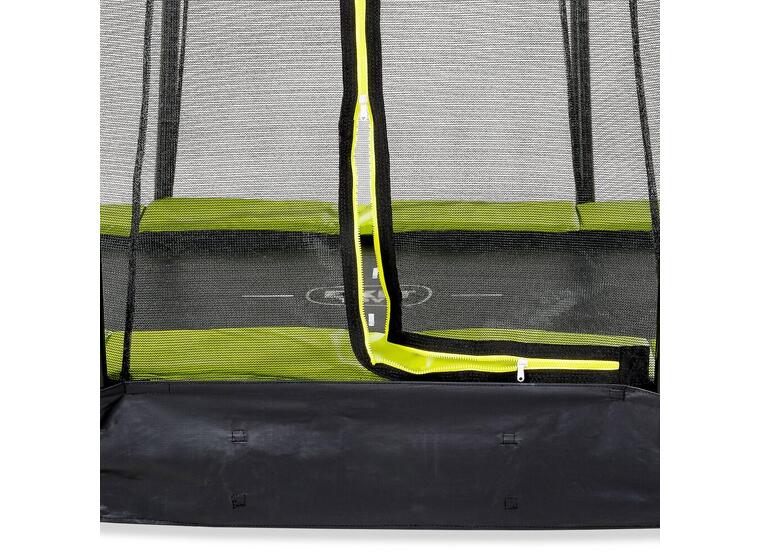 EXIT Silhouette bakketrampoline 427 cm | Lime | Inkl. sikkerhetsnett 