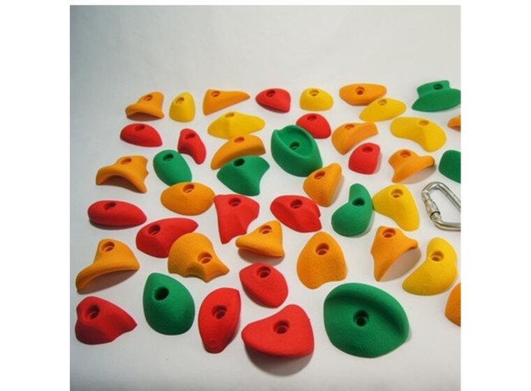 Ergo Holds Basic Klatregrep pakke 60 stk | Assorterte farger 