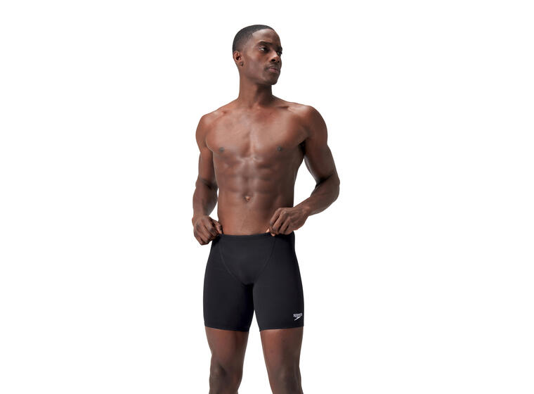 Essential Mid Jammer Badebukse 26 Speedo | Svart | ECO Endurance+ 