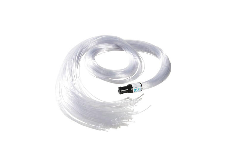 Fiberoptikk 200 tråder 300 cm | med lyskilde 