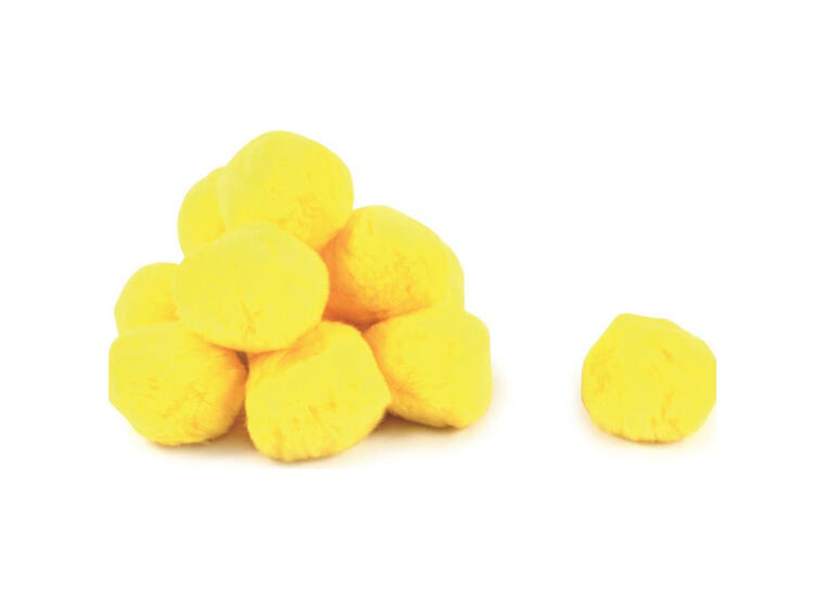 Fluffy baller | 12 stk 7 cm 