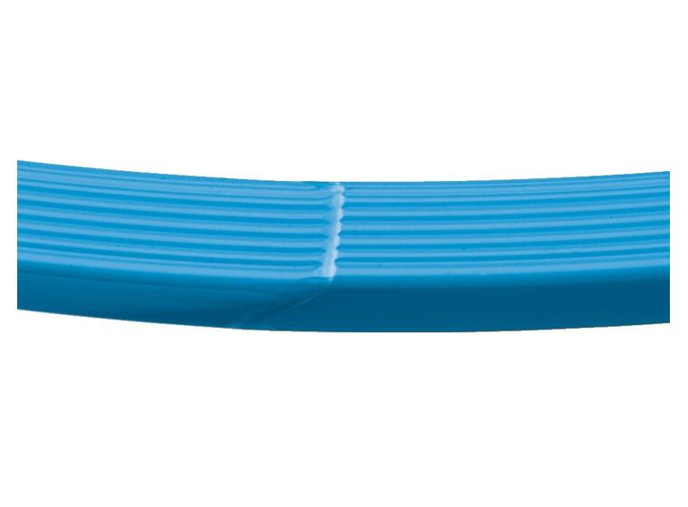 Gymnastikkringer Pvc 50 cm | Blå 50 cm | 10 stk med oppbevaringsbag 