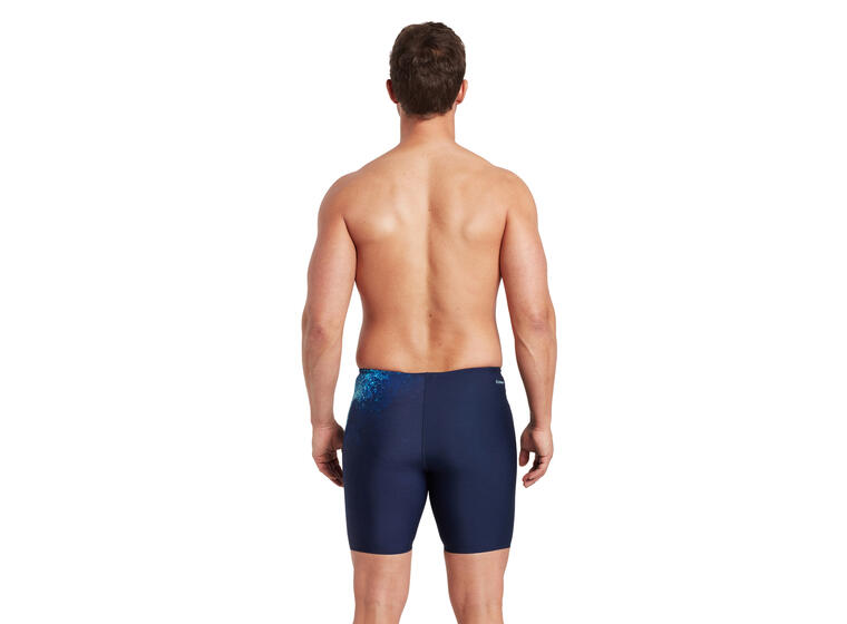 Helix Mid Jammer Badebukse 36 Zoggs | Blå | Ecolast+ 