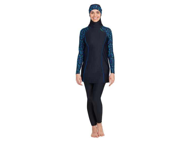 Jewel Modesty Suit Side Cut Burkini 48 Zoggs | Flerfarget | Elastomax 