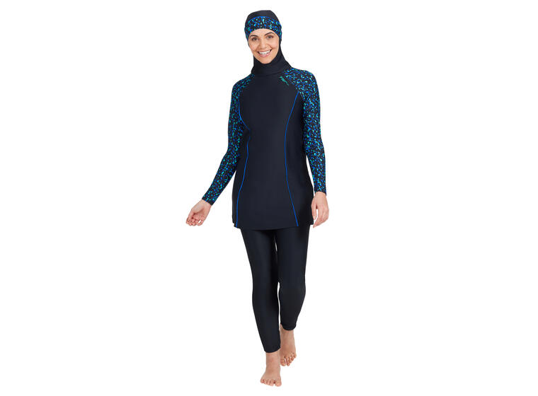 Jewel Modesty Suit Side Cut Burkini 48 Zoggs | Flerfarget | Elastomax 