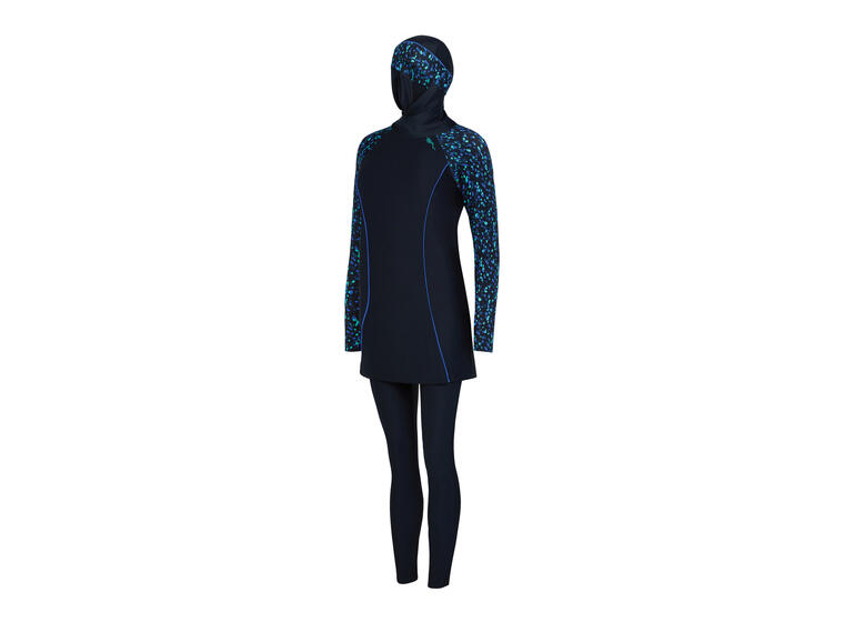 Jewel Modesty Suit Side Cut Burkini 48 Zoggs | Flerfarget | Elastomax 
