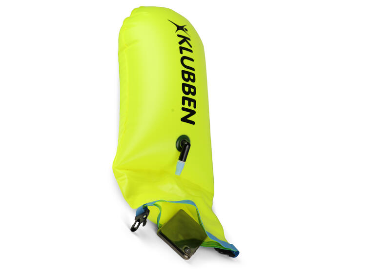 Klubben Safety Buoy Oppblåsbar bøye | Open water | Gul 