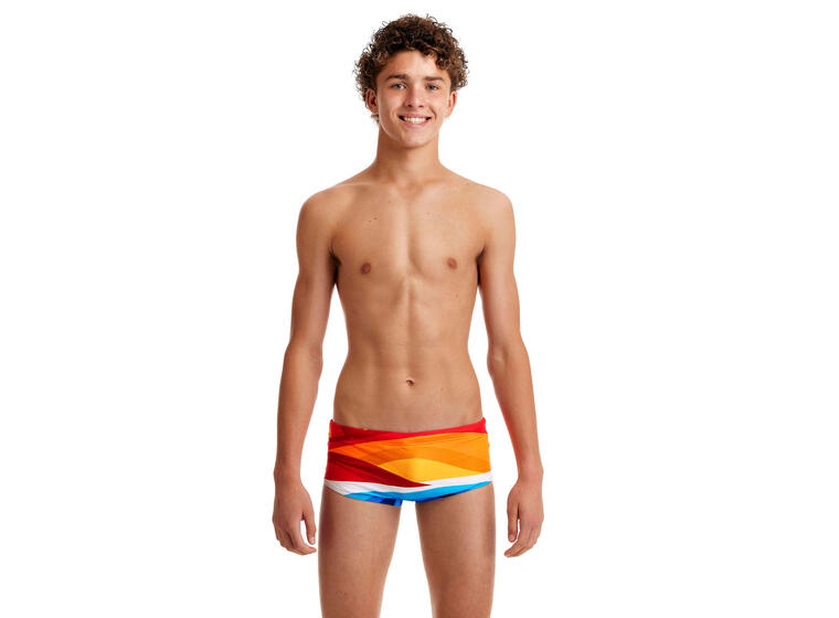 Lost Landing Badebukse jr 140cm Funky Trunks | Sidewinder Trunks 