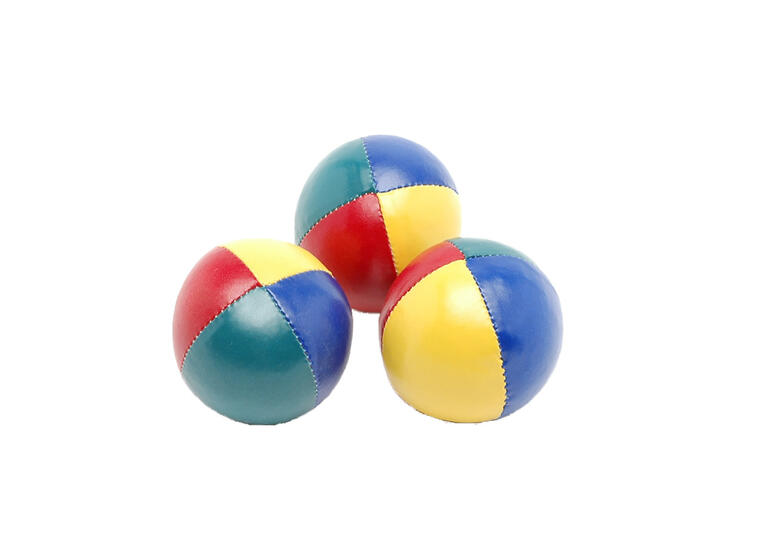 MB Sjongleringsball 130 g 1 stk | Fargerike baller til sjonglering 