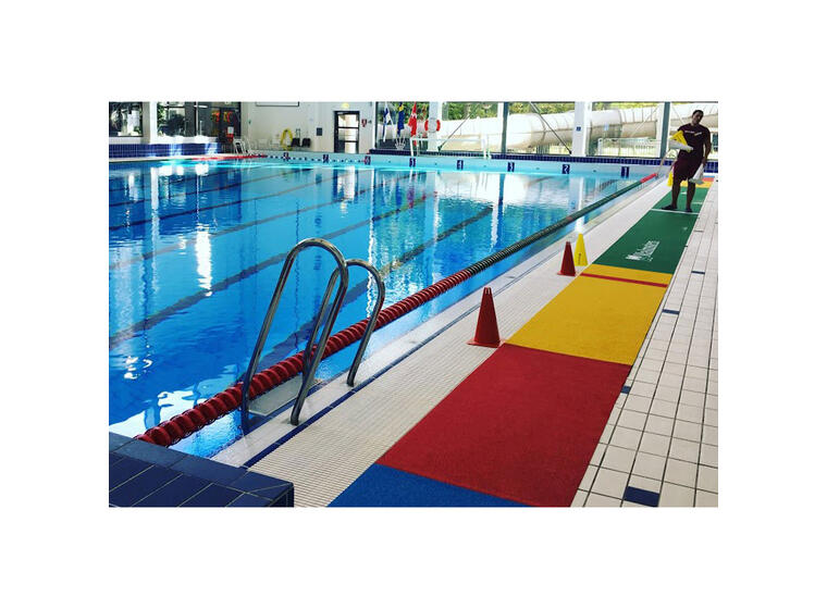 Malmsten Vannpolomatte Fargekodet iht. World Aquatics 