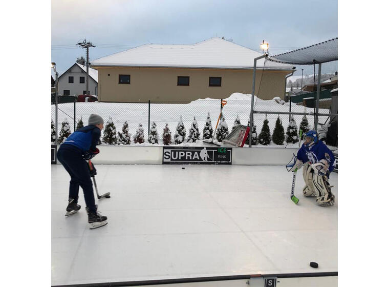 Multisportbane Super IS Isbane Ishockey Skøyteis  | 20 x 10 m | U/mål 