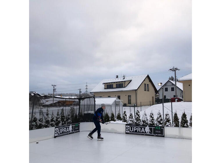 Multisportbane Super IS Isbane Ishockey Skøyteis  | 20 x 10 m | U/mål 