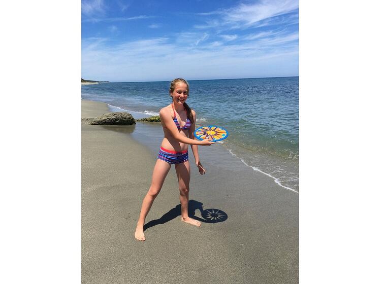 Neopren Frisbee Til lek i vann eller på land 