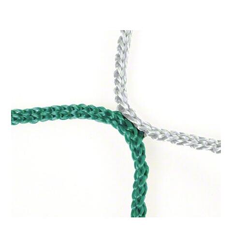 Nett 7&#39;er fotballm&#229;l 5x2 m 1 par| Hvit/Gr&#248;nn | 80/150 | 4 mm | M120