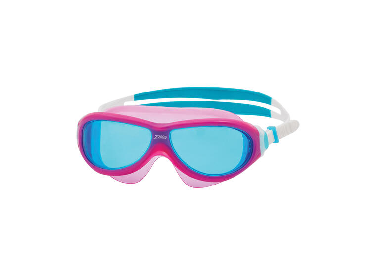 Phantom Junior Mask Svømmebrille Zoggs 6-14 år | Blå linse | Dykkermaske 