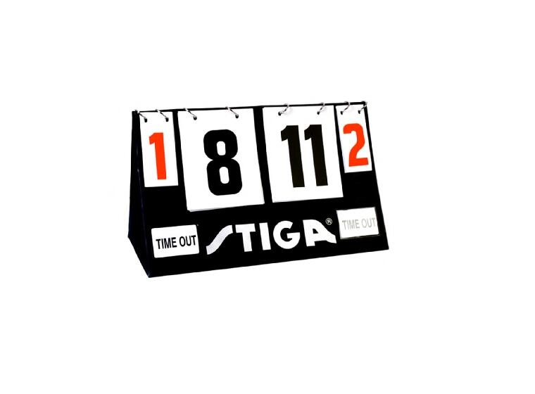 Resultattavle til bordtennis Stiga Match flip-over telleverk 
