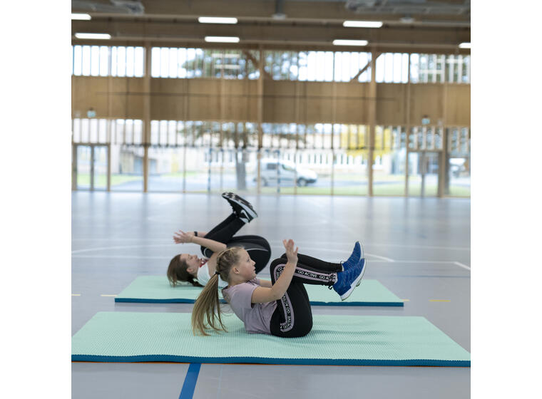 Sett Airex Titania 5 stk. matter Treningsmatte for skole og idrettshall 