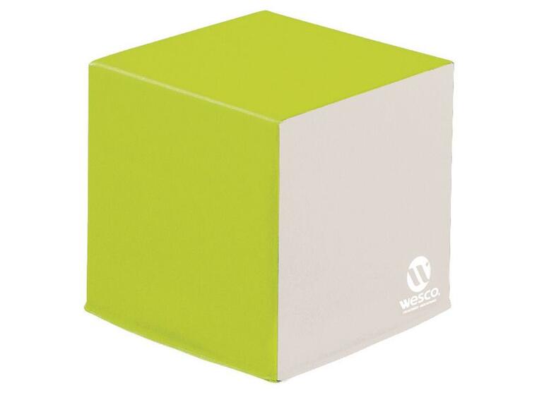 Skummodul | Kube i skum 30x30x30 cm | grønn/ivory 