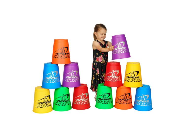 Speed Stacks Jumbo Sett 36 36 store kopper | Assorterte farger 