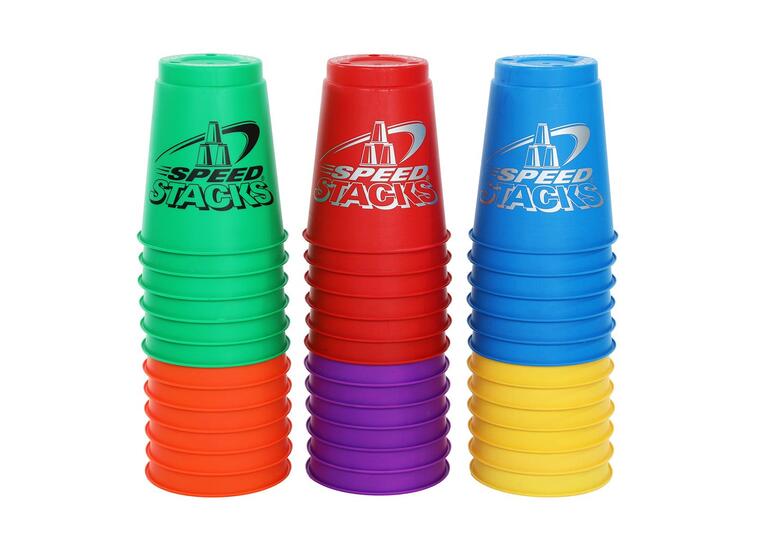 Speed Stacks Jumbo Sett 36 36 store kopper | Assorterte farger 
