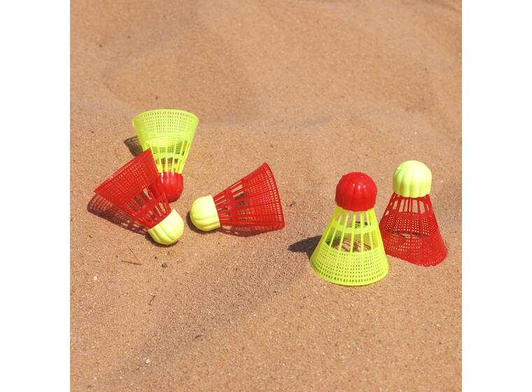 Speedminton Talbot Torro Aerospeed (6) 4 raske og 2 langsommere baller 