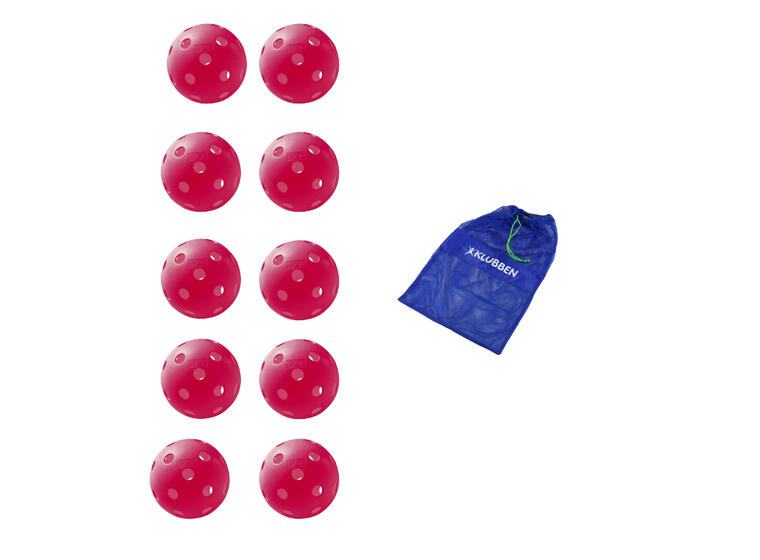Standardball for flere idretter 10 Stk | Med oppbevaringsbag 