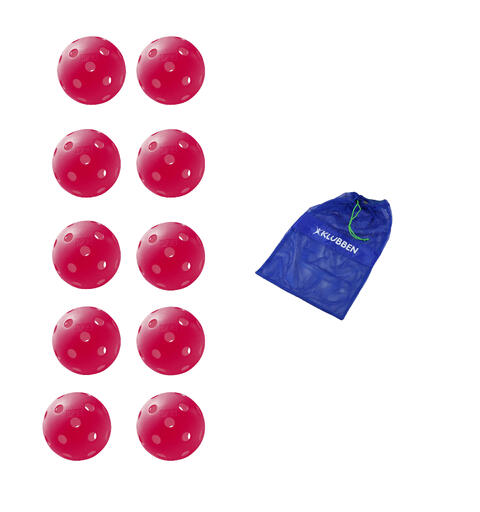 Standardball for flere idretter 10 Stk | Med oppbevaringsbag