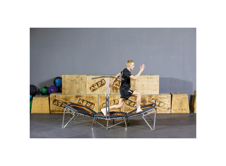 Treningstrampoline Alpha Champ LRT Trippel | 3 hoppeflater 