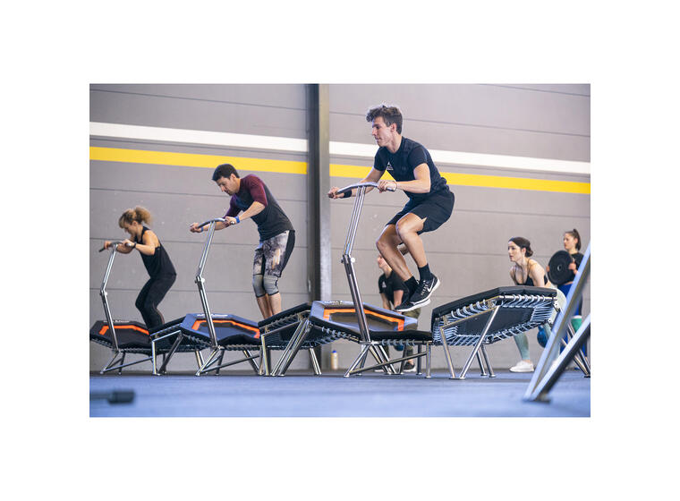 Treningstrampoline Alpha Champ LRT Trippel | 3 hoppeflater 